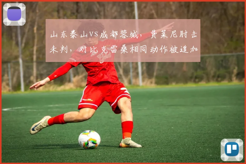 山东泰山vs成都蓉城，费莱尼肘击未判，对比克雷桑相同动作被追加停赛
